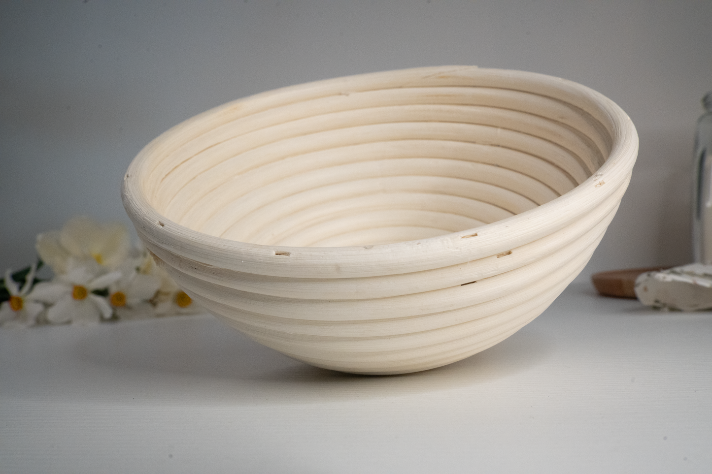 Coș de ratan rotund cu protecție Birkmann Bread Buddies