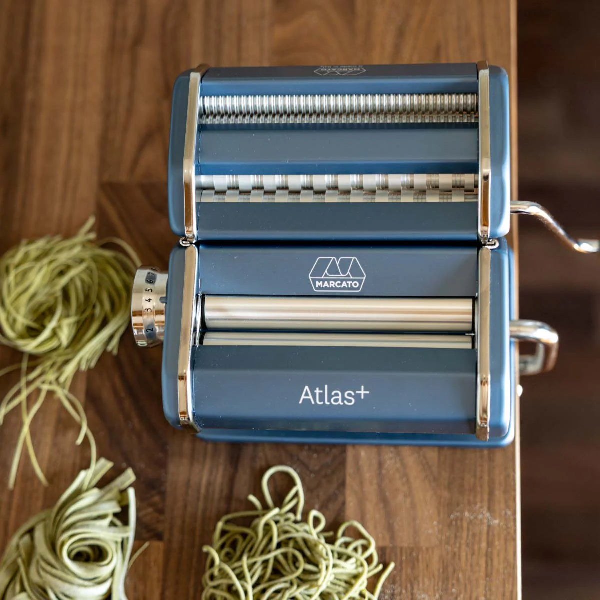 Mașină de făcut paste Marcato ATLAS 150 DESIGN PLUS POWDER BLUE