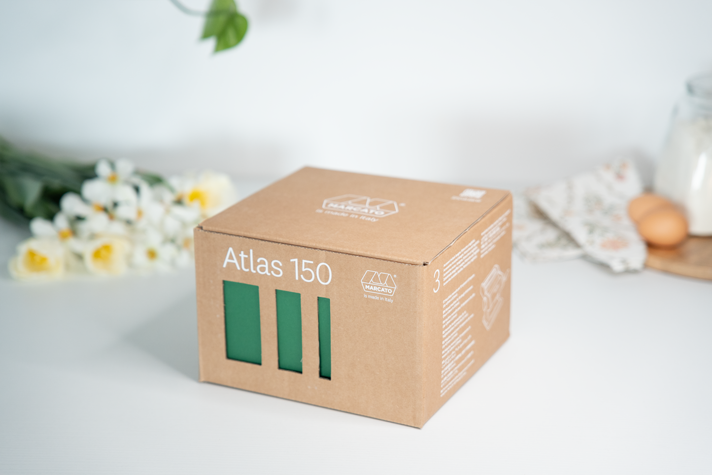 Mașină de făcut paste Marcato ATLAS 150 DESIGN - VERDE